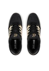 Just Cavalli Sneakersy 80RA3SM2 ZPC07 Czarny. Kolor: czarny. Materiał: skóra #5
