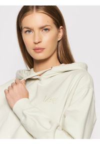 Lee - LEE LOOSE HOODIE DAMSKA BLUZA Z KAPTUREM LOGO WORKWEAR WHITE L53BTXTW. Typ kołnierza: kaptur #5