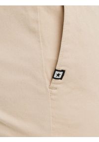 Big-Star - Spodnie męskie chinosy beżowe Erhat 805. Kolor: beżowy. Materiał: bawełna, tkanina #6