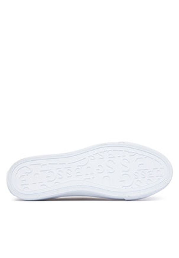 Guess Sneakersy FLTJ10 FAL12 Kremowy. Kolor: kremowy. Materiał: skóra