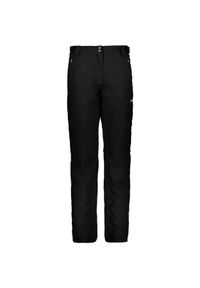CAMPAGNOLO - Spodnie damskie narciarskie CMP. Kolor: czarny. Sport: narciarstwo