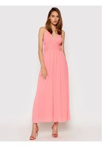 Rinascimento Sukienka wieczorowa CFC0103373003 Różowy Regular Fit. Kolor: różowy. Materiał: syntetyk. Styl: wizytowy #1