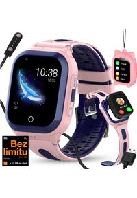 WonderWatch - SMARTWATCH ZEGAREK TELEFON DLA DZIECI GPS 4G SMS Z GRAMI ROZMOWY. Rodzaj zegarka: smartwatch