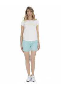 LEONE 1947 APPAREL - Damska koszulka Always Summer Silence Work. Kolor: biały. Materiał: tkanina. Sport: fitness