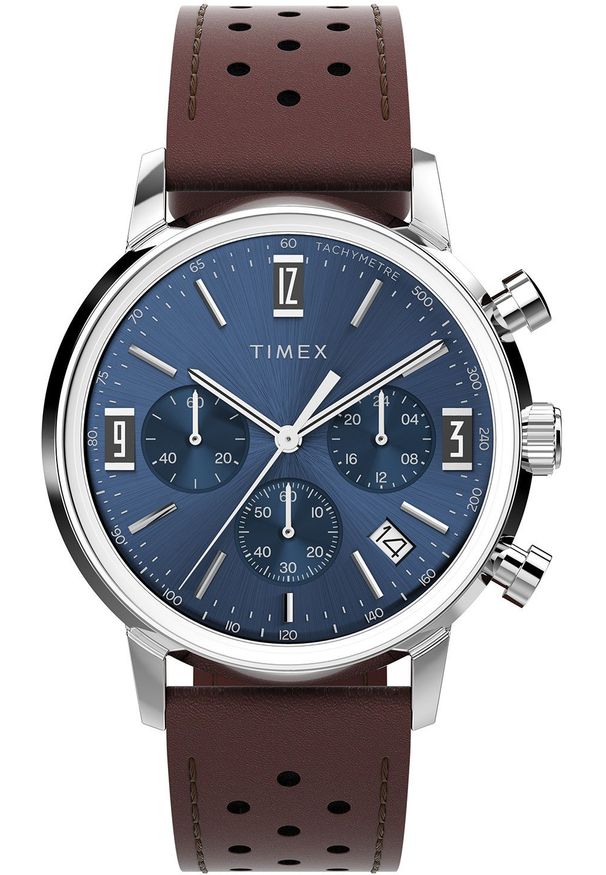 Zegarek męski Timex TW2W10200 brązowy. Kolor: brązowy