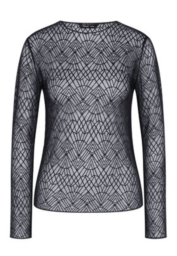Triumph Bluzka A Weekend To Remember 10225081 Czarny Slim Fit. Kolor: czarny. Materiał: syntetyk