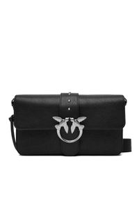 Pinko - PINKO Torebka Love One Slouchy Zip Classic AI 25-26 PLTT 105081 A2JG Czarny. Kolor: czarny. Materiał: skórzane #1
