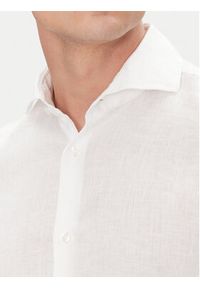 JOOP! Koszula 17 JSH-146Pai-W 30046075 Biały Slim Fit. Kolor: biały. Materiał: len #5