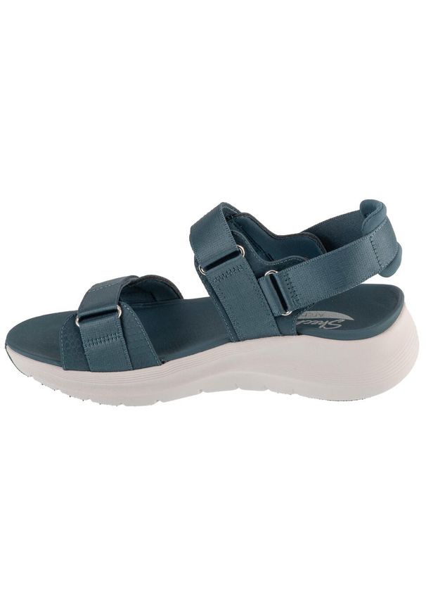 skechers - Sandały damskie, Arch Fit 2.0 - Go-Getter. Kolor: niebieski