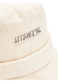 JACQUEMUS Bucket 223AC001 Écru. Materiał: materiał, bawełna