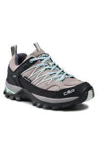 CMP Trekkingi Rigel Low Wmn Trekking Shoe Wp 3Q54456 Szary. Kolor: szary. Materiał: materiał