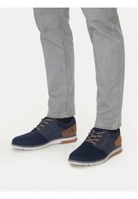 Bugatti Półbuty 335-92503-6900 Granatowy. Kolor: niebieski. Materiał: materiał #3