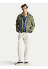 Polo Ralph Lauren Bluza 710A12485004 Niebieski Regular Fit. Typ kołnierza: polo. Kolor: niebieski. Materiał: bawełna #6