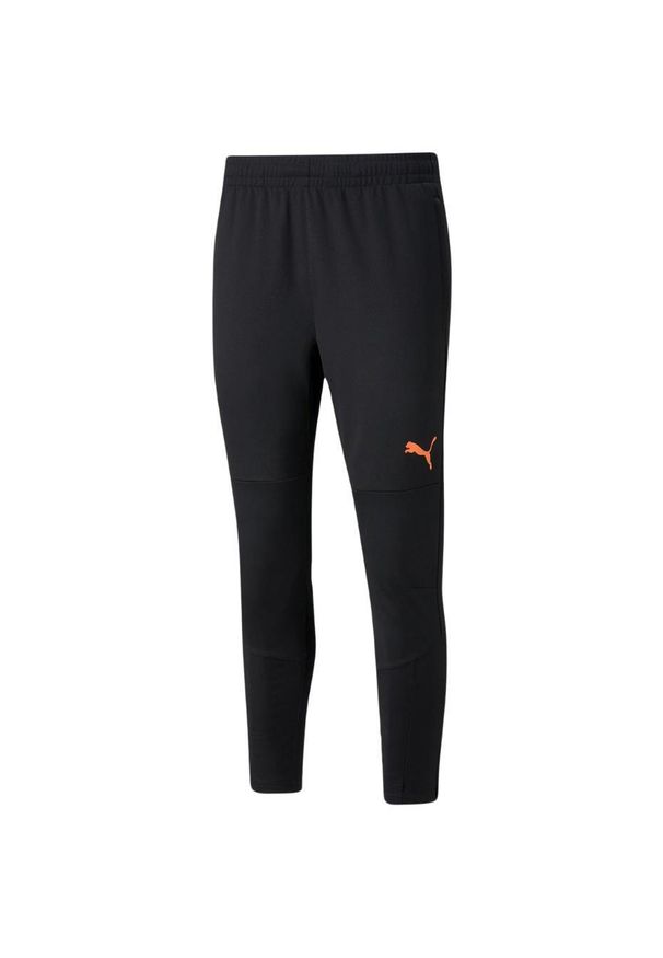 Puma - Spodnie męskie IndividualFINAL Training. Kolor: czarny. Materiał: poliester, materiał. Sport: piłka nożna