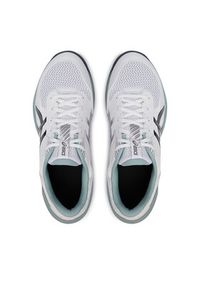 Asics Buty halowe Gel-Rocket 12 1071A116 Biały. Kolor: biały. Materiał: skóra #5