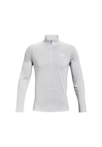 Bluza fitness męska Under Armour Tech 2.0 1/2 Zip. Kolor: wielokolorowy, szary, biały. Sport: fitness #1