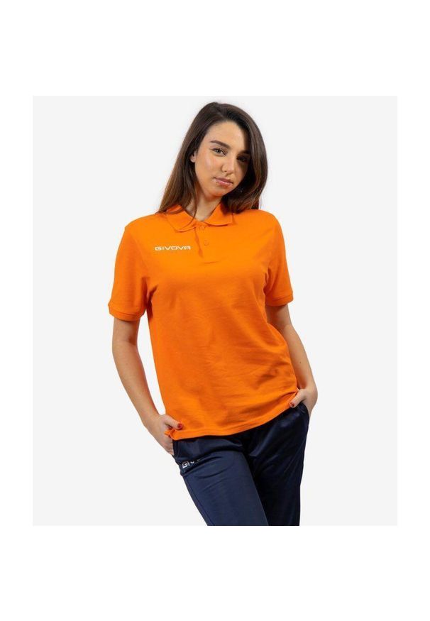 Givova Polo Cotone Piquet 2XL - Letnia Koszula Polo z Bawełny. Typ kołnierza: polo. Kolor: wielokolorowy. Materiał: bawełna. Sezon: lato. Styl: elegancki