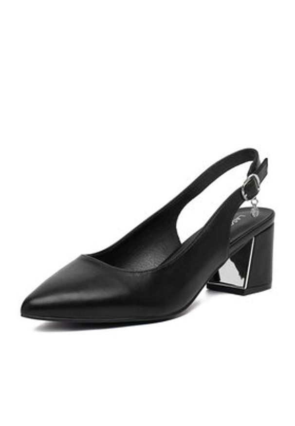 Lasocki Czółenka CEO-HMS3022-3 Czarny. Kolor: czarny. Materiał: materiał