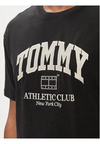 Tommy Jeans T-Shirt Athletic Club DM0DM18557 Czarny Regular Fit. Kolor: czarny. Materiał: bawełna #5