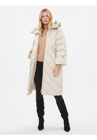 Marella Płaszcz zimowy Iser 2334960637200 Beżowy Regular Fit. Kolor: beżowy. Materiał: syntetyk. Sezon: zima #6