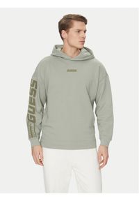Guess Bluza Z4BQ03 KAIJ1 Zielony Regular Fit. Kolor: zielony. Materiał: bawełna #1