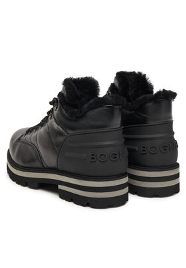 Bogner Trapery Courchevel 33 12544343 Czarny. Kolor: czarny. Materiał: skóra