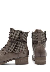 Mustang Trzewiki 1229-510 Szary. Kolor: szary. Materiał: materiał #7