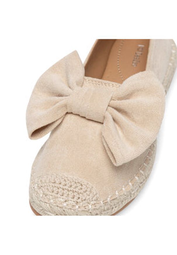 DeeZee Espadryle KL601-69 Beżowy. Kolor: beżowy. Materiał: materiał
