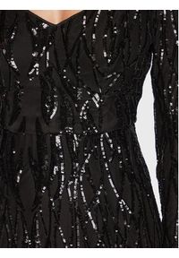 Marciano Guess Sukienka wieczorowa 3RGK64 6172A Czarny Slim Fit. Kolor: czarny. Materiał: syntetyk. Styl: wizytowy