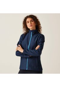 Regatta - Softshell roboczy damski Ablaze. Kolor: niebieski. Materiał: softshell. Sezon: zima, jesień. Sport: turystyka piesza #1