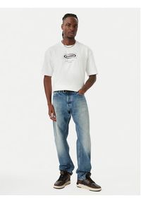 G-Star RAW - G-Star Raw T-Shirt Hyper D29377-E385 Biały Relaxed Fit. Kolor: biały. Materiał: bawełna #5