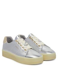 GANT - Gant Sneakersy 30531970 Srebrny. Kolor: srebrny. Materiał: skóra #4