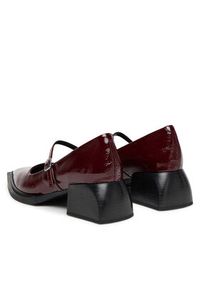 Vagabond Shoemakers Czółenka Vivian 5553-060-38 Bordowy. Kolor: czerwony. Materiał: skóra, lakier #4