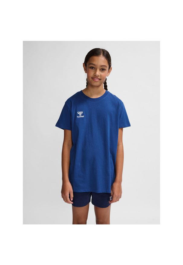 Hummel - Koszulka hmlGO 2.0 T-SHIRT S/S KIDS. Kolor: niebieski