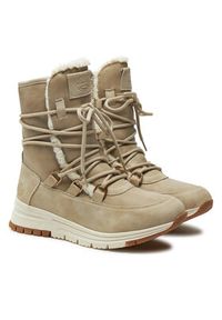 Kimberfeel Śniegowce Wanda Beżowy. Kolor: beżowy. Materiał: skóra #4