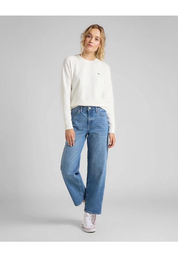 Lee - DAMSKIE SPODNIE JEANSOWE LEE Wide Leg LIGHT LUNA L30SLTYX 112106642
