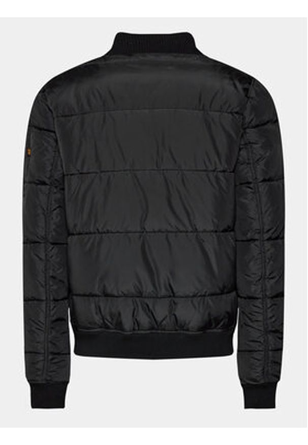 Alpha Industries Kurtka zimowa Ma-1 Puffer Bomber 138116 Czarny Regular Fit. Kolor: czarny. Materiał: syntetyk. Sezon: zima