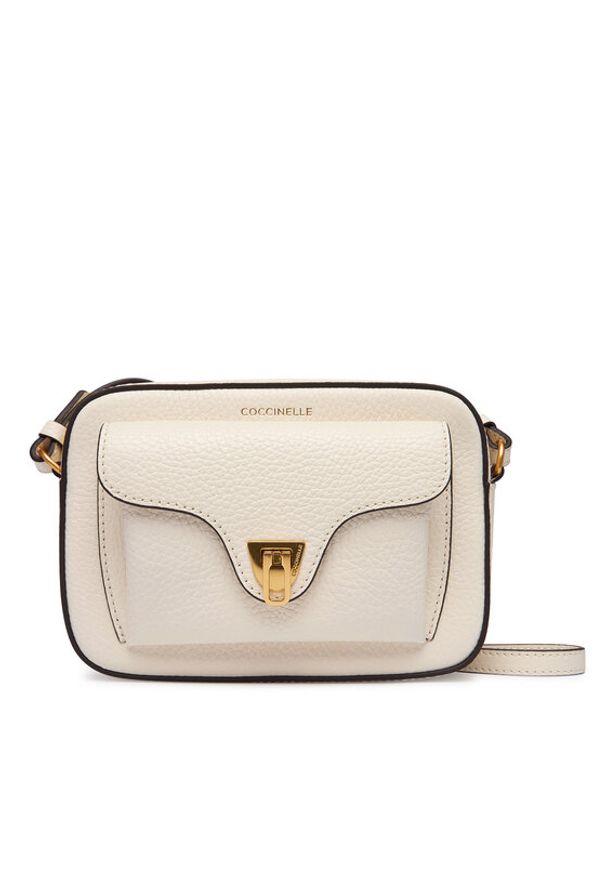 Coccinelle Torebka MF6 Coccinelle Beat Soft E1 MF6 55 04 01 Écru. Kolor: kremowy. Materiał: skórzane