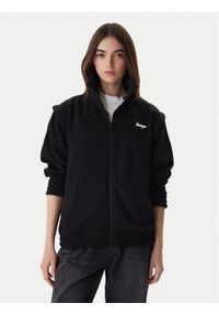 Hugo - HUGO Bluza Dateam 50554058 Czarny Regular Fit. Kolor: czarny. Materiał: syntetyk #1