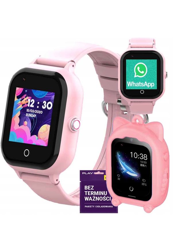 Smartwatch WonderWatch SMARTWATCH DLA DZIECI ZEGAREK ROZMOWY SMS APARAT ODTWARZACZ MUZYKI GPS. Rodzaj zegarka: smartwatch