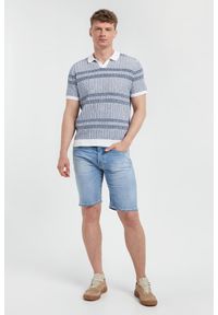 Liu Jo - Sweter męski z krótkim rękawem LIU JO. Długość rękawa: krótki rękaw. Długość: krótkie #3