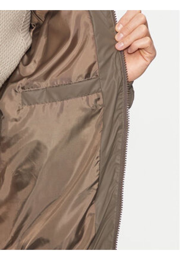 Only & Sons Kurtka zimowa 22030461 Brązowy Regular Fit. Kolor: brązowy. Materiał: skóra. Sezon: zima