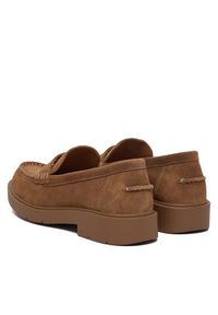 Geox Mokasyny D Spherica EC1 A D25QRA 00022 C5004 Brązowy. Kolor: brązowy. Materiał: skóra, zamsz #4