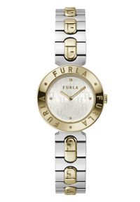 Furla - FURLA - Zegarek WW00004007L4. Kolor: srebrny. Materiał: materiał #1