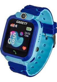 GARETT - Smartwatch Garett Kids XD Granatowy. Rodzaj zegarka: smartwatch. Kolor: niebieski