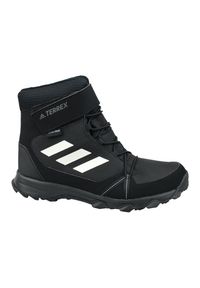 Adidas - Buty adidas Terrex Snow Cf Cp Cw Jr S80885 czarne. Kolor: czarny. Technologia: ClimaProof (Adidas). Sezon: zima. Model: Adidas Terrex #2
