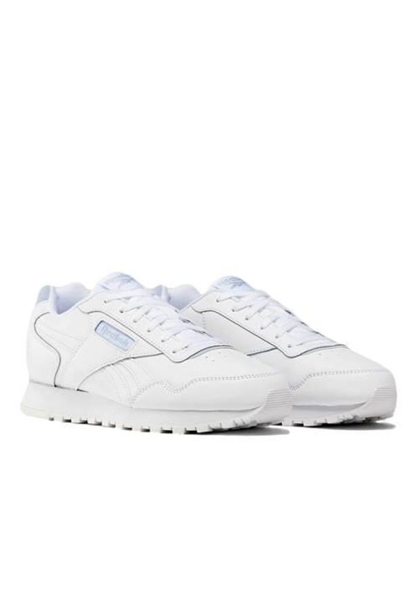Buty do chodzenia dla dzieci Reebok Royal Glide. Kolor: biały. Materiał: materiał, syntetyk, tkanina. Szerokość cholewki: normalna. Model: Reebok Royal. Sport: turystyka piesza