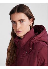 Pieces Kurtka zimowa 17126619 Bordowy Regular Fit. Kolor: czerwony. Materiał: syntetyk. Sezon: zima #6