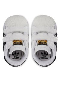 Adidas - adidas Sneakersy Superstar Crib S79916 Biały. Kolor: biały. Materiał: skóra. Model: Adidas Superstar #3