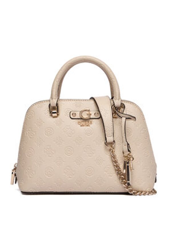 Guess Torebka Dita HWPD76 02050 Beżowy. Kolor: beżowy. Materiał: skórzane
